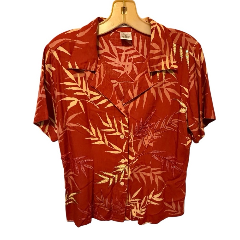 Vintage Paradiso Beaded Shirt